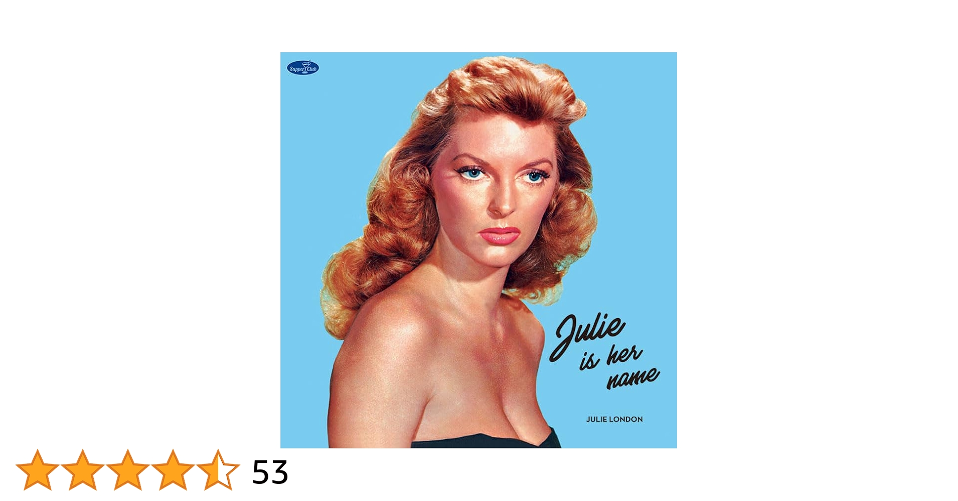 稀少UK誤記1st極美ジュリーロンドンJulie Is Her Nameレコード